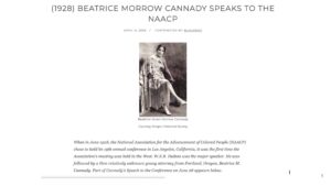 Beatrice Morrow Cannady-NAACP Civil Rights Leader 2